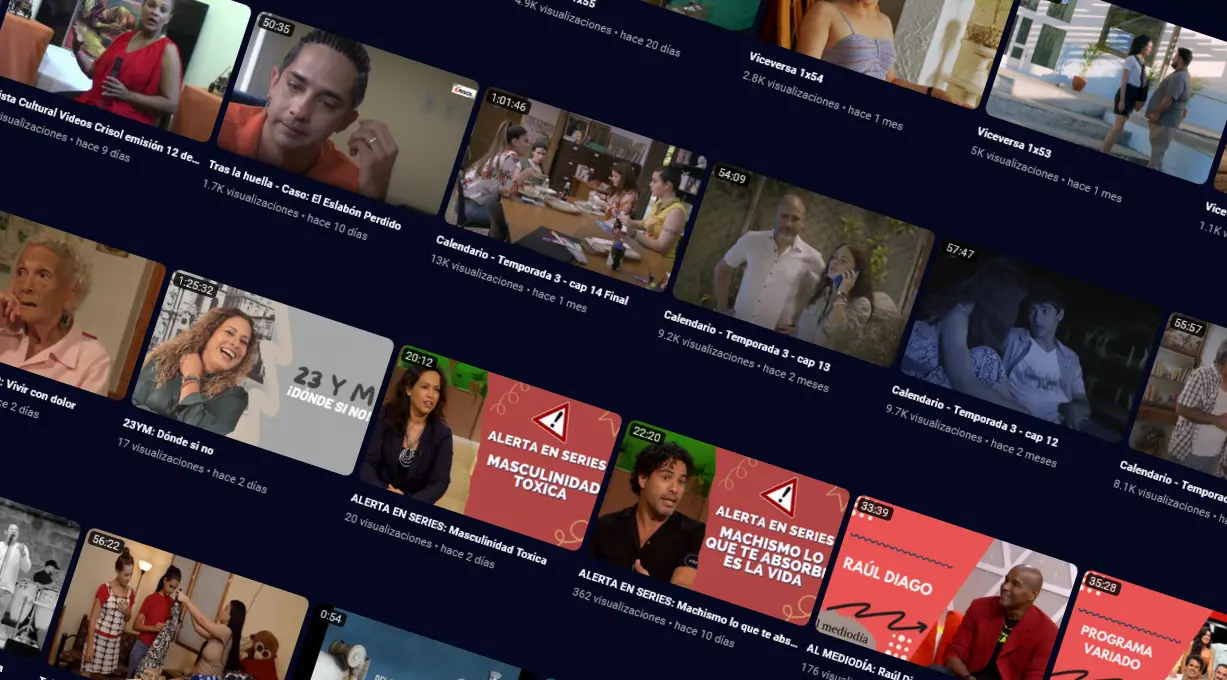 Movie streaming background showing various entertainment content